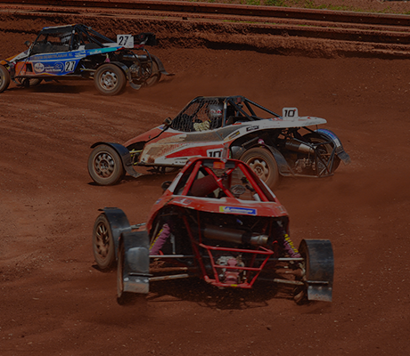 Dirt track buggy racing event